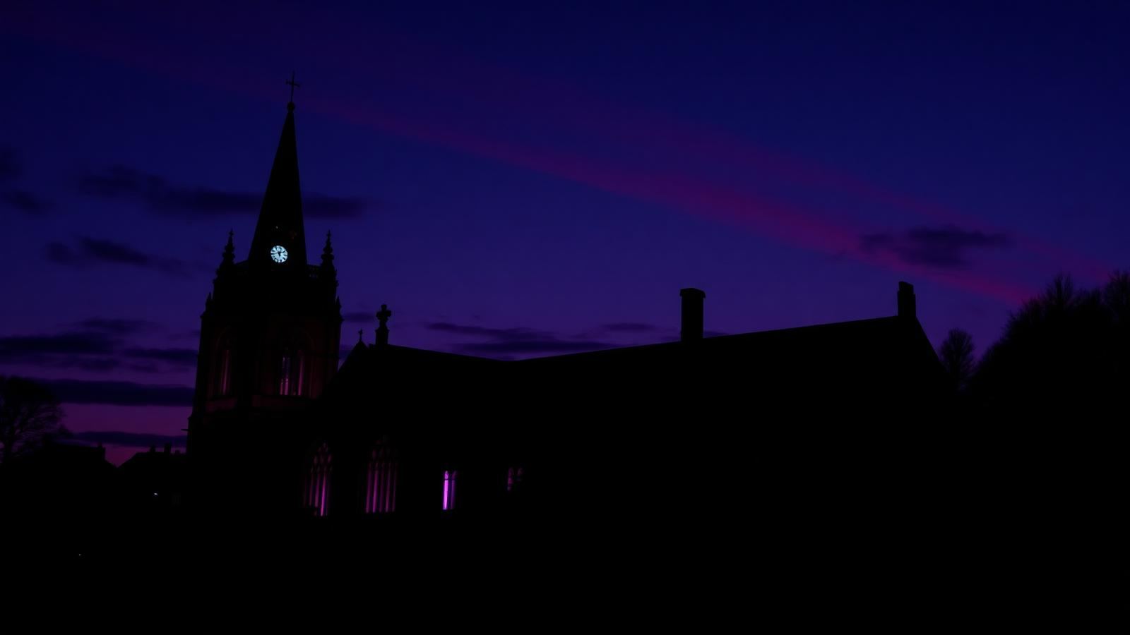 Silent disco hire Exeter — glowing NO NOISE LED headphones near The Cathedral Quarter